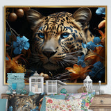 Leopard Elusive Hunter Portrait - Leopard Home Decor Art