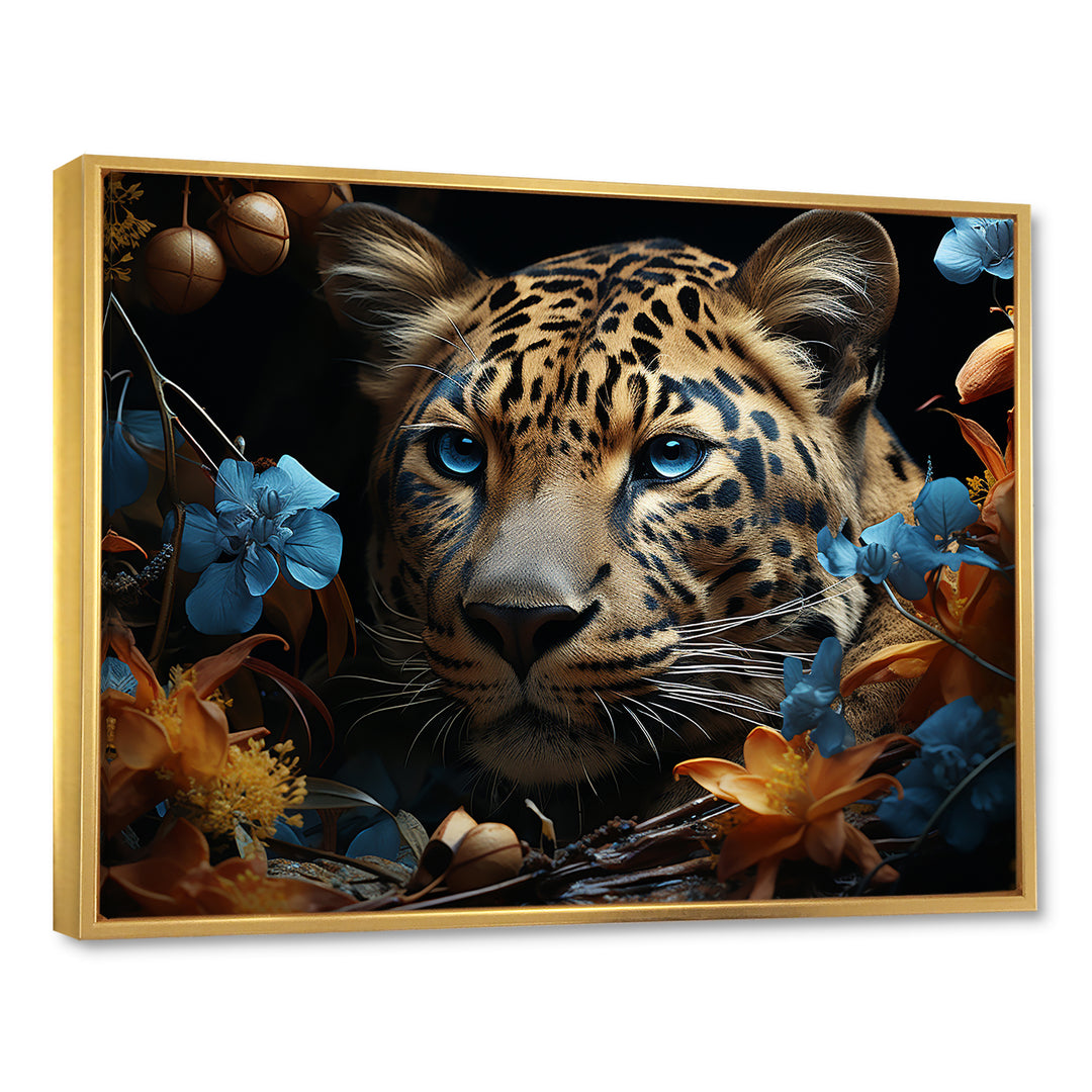 Leopard Elusive Hunter Portrait - Leopard Home Decor Art
