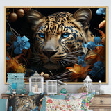 Leopard Elusive Hunter Portrait - Leopard Home Decor Art