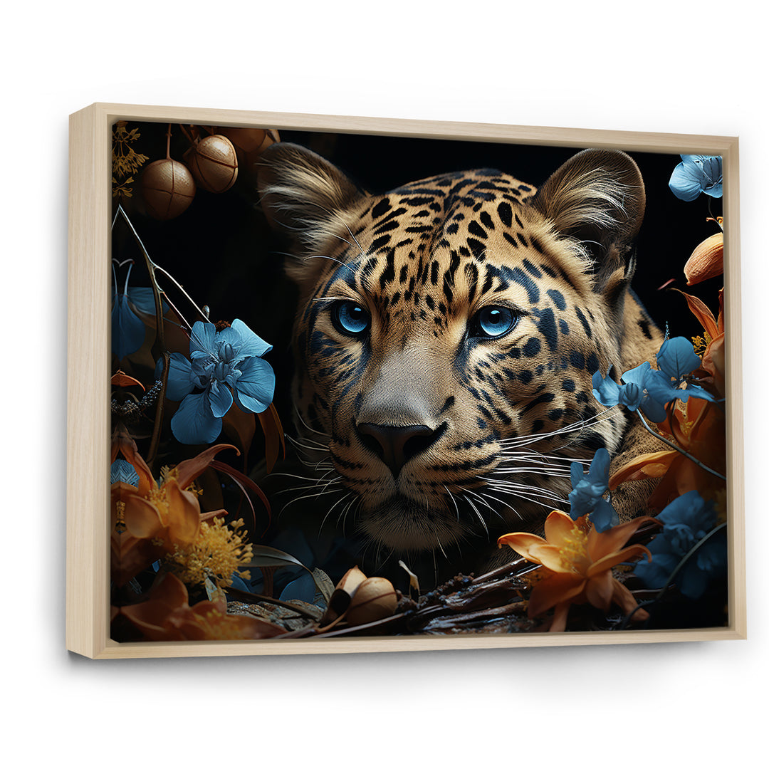 Leopard Elusive Hunter Portrait - Leopard Home Decor Art