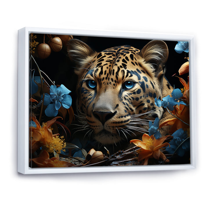 Leopard Elusive Hunter Portrait - Leopard Home Decor Art