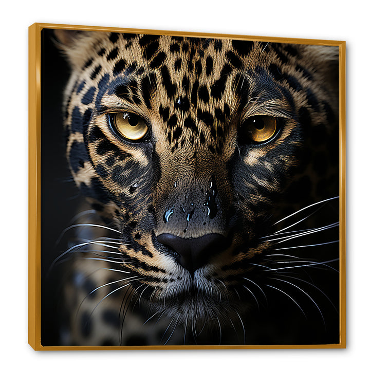 Leopards Graceful Contours - Leopard Canvas Wall Art
