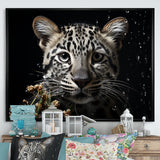 Majestic Leopard Night Watcher - Leopard Wall Decor