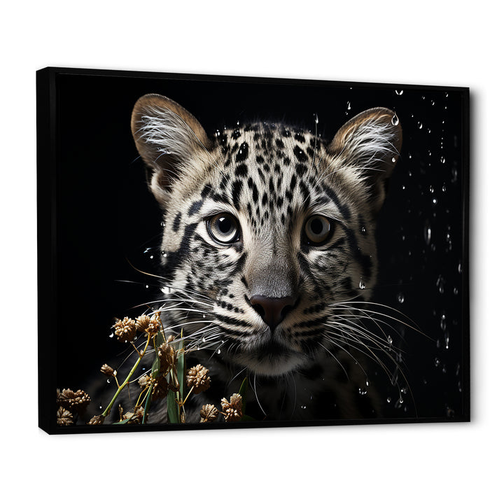 Majestic Leopard Night Watcher - Leopard Wall Decor