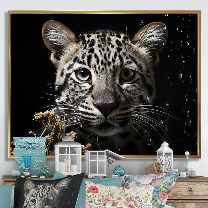 Majestic Leopard Night Watcher - Leopard Wall Decor