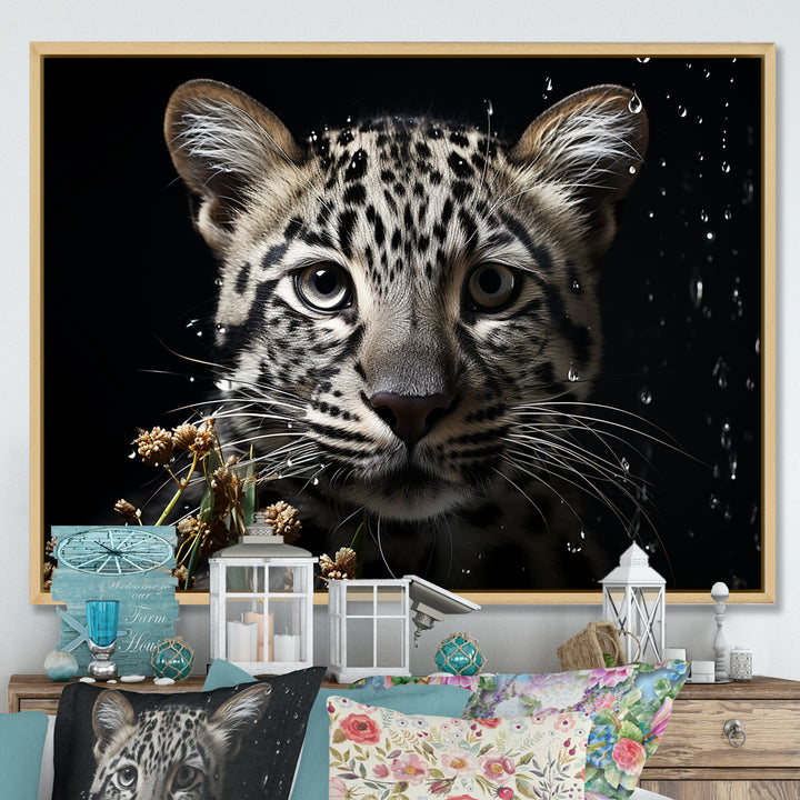 Majestic Leopard Night Watcher - Leopard Wall Decor