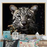 Majestic Leopard Night Watcher - Leopard Wall Decor
