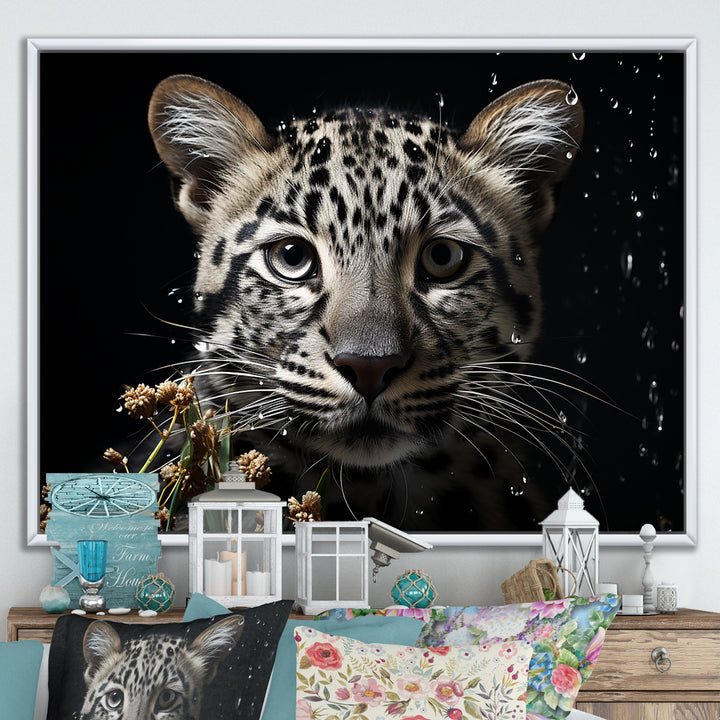 Majestic Leopard Night Watcher - Leopard Wall Decor