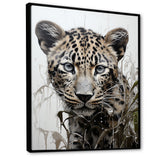Monochrome Intrigue Leopard Royalty - Leopard Wall Art Prints