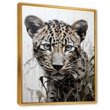 Monochrome Intrigue Leopard Royalty - Leopard Wall Art Prints