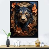 Obsidian Stealth Leopard - Leopard Wall Art Prints