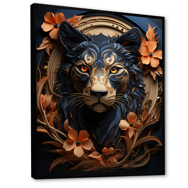 Obsidian Stealth Leopard - Leopard Wall Art Prints