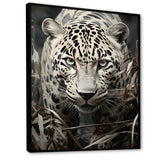 Graceful Leopard Predators In The Wild - Gray Leopard Wall Art