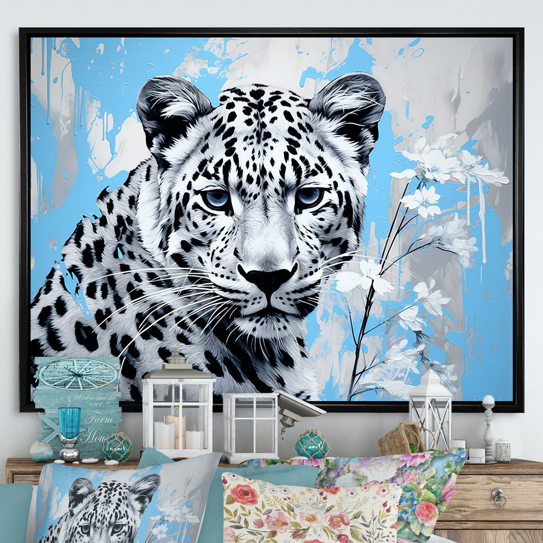 Cheetah S Stealth Elegance - Leopard Wall Decor