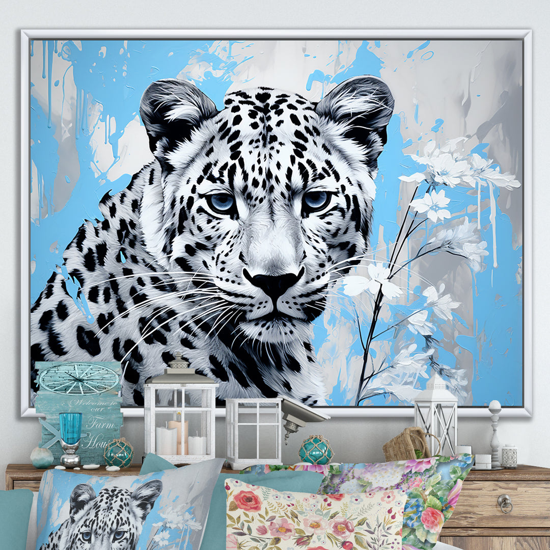 Cheetah S Stealth Elegance - Leopard Wall Decor