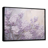 Blooming Lilac Melody I - Floral Canvas Wall Art