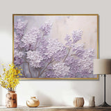 Blooming Lilac Melody I - Floral Canvas Wall Art