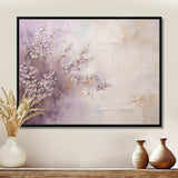 Blooming Lilac Melody II - Floral Canvas Wall Art