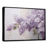 Beautiful Lilac Dreamscape - Floral Canvas Wall Art