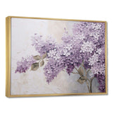 Beautiful Lilac Dreamscape - Floral Canvas Wall Art