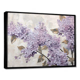 Beautiful Lilac Dreamscape I - Floral Canvas Wall Art