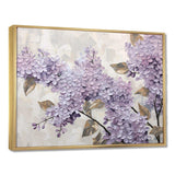 Beautiful Lilac Dreamscape I - Floral Canvas Wall Art