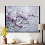 Beautiful Lilac Dreamscape IV - Floral Canvas Wall Art