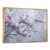 Beautiful Lilac Dreamscape IV - Floral Canvas Wall Art