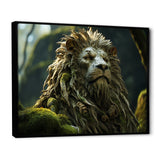 Enchanted Lion Wilderness Fantasy - Lion Living Room Wall Art