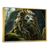 Enchanted Lion Wilderness Fantasy - Lion Living Room Wall Art