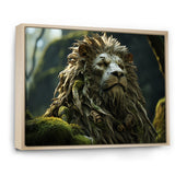 Enchanted Lion Wilderness Fantasy - Lion Living Room Wall Art