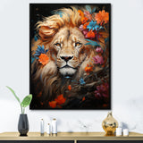 Eternal Majesty Lion Timeless Gaze - Lion Wall Decor