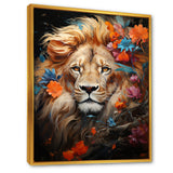 Eternal Majesty Lion Timeless Gaze - Lion Wall Decor