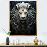 Lions Nocturnal Watch - Lion Wall Decor
