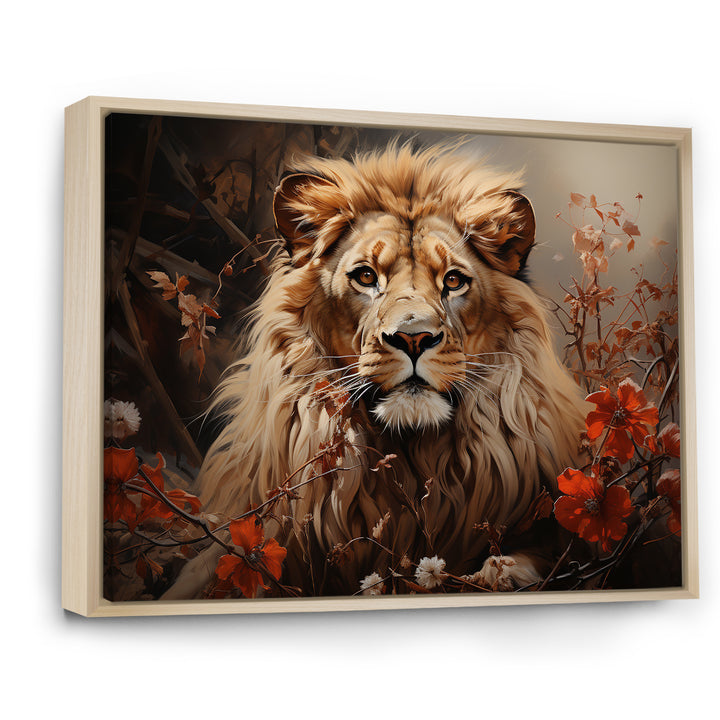 Lion Wilderness Symphony - Lion Wall Decor