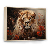 Lion Wilderness Symphony - Lion Wall Decor