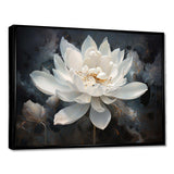 Serenity Blossum Lotus - Floral Canvas Wall Art