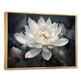 Serenity Blossum Lotus - Floral Canvas Wall Art