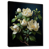 Beige Art Of Magnolias - Floral Canvas Wall Art