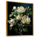 Beige Art Of Magnolias - Floral Canvas Wall Art