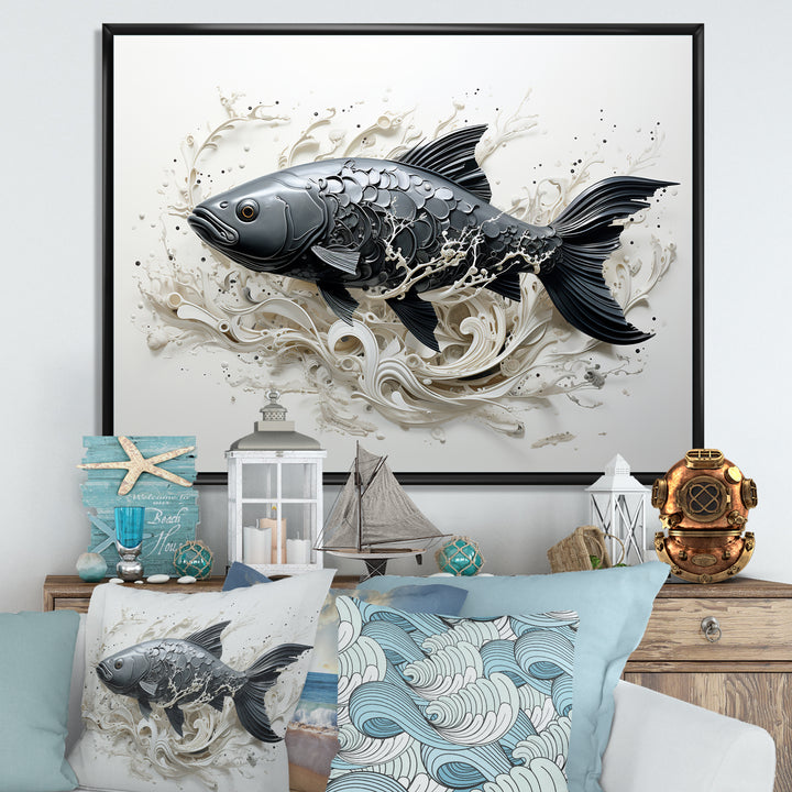 Marine Life Fish Magic Animals - Marine Animals Bedroom Wall Art