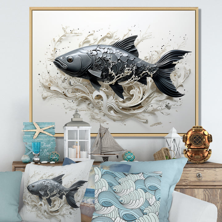 Marine Life Fish Magic Animals - Marine Animals Bedroom Wall Art