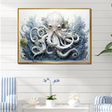 Marine Life Octopus Magic Animals - Marine Animals Canvas Wall Art