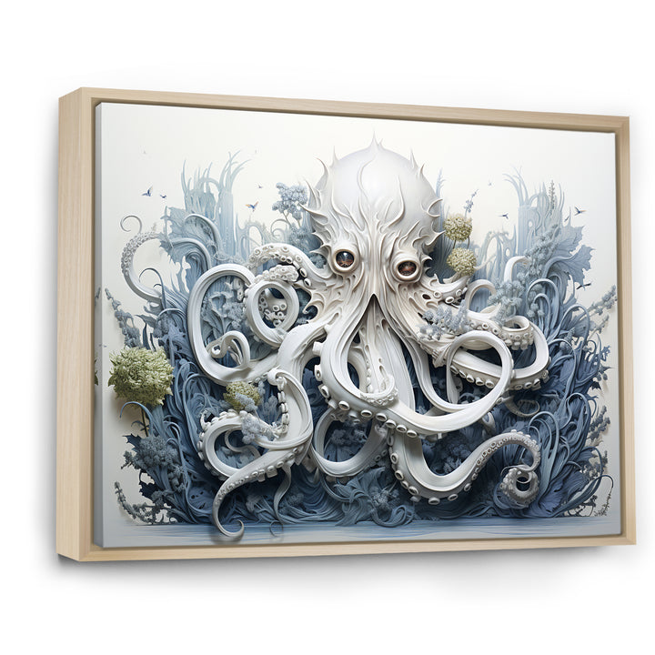 Marine Life Octopus Magic Animals - Marine Animals Canvas Wall Art