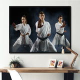 Martial Arts Fight Training Studio - Martial Arts Canvas Wall Art