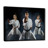 Martial Arts Fight Training Studio - Martial Arts Canvas Wall Art