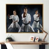 Martial Arts Fight Training Studio - Martial Arts Canvas Wall Art