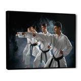 Martial Arts Fight Training Studio I - Martial Arts Canvas Wall Art