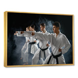 Martial Arts Fight Training Studio I - Martial Arts Canvas Wall Art