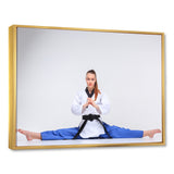 Karate Black Belt - Martial Arts Canvas Wall Art